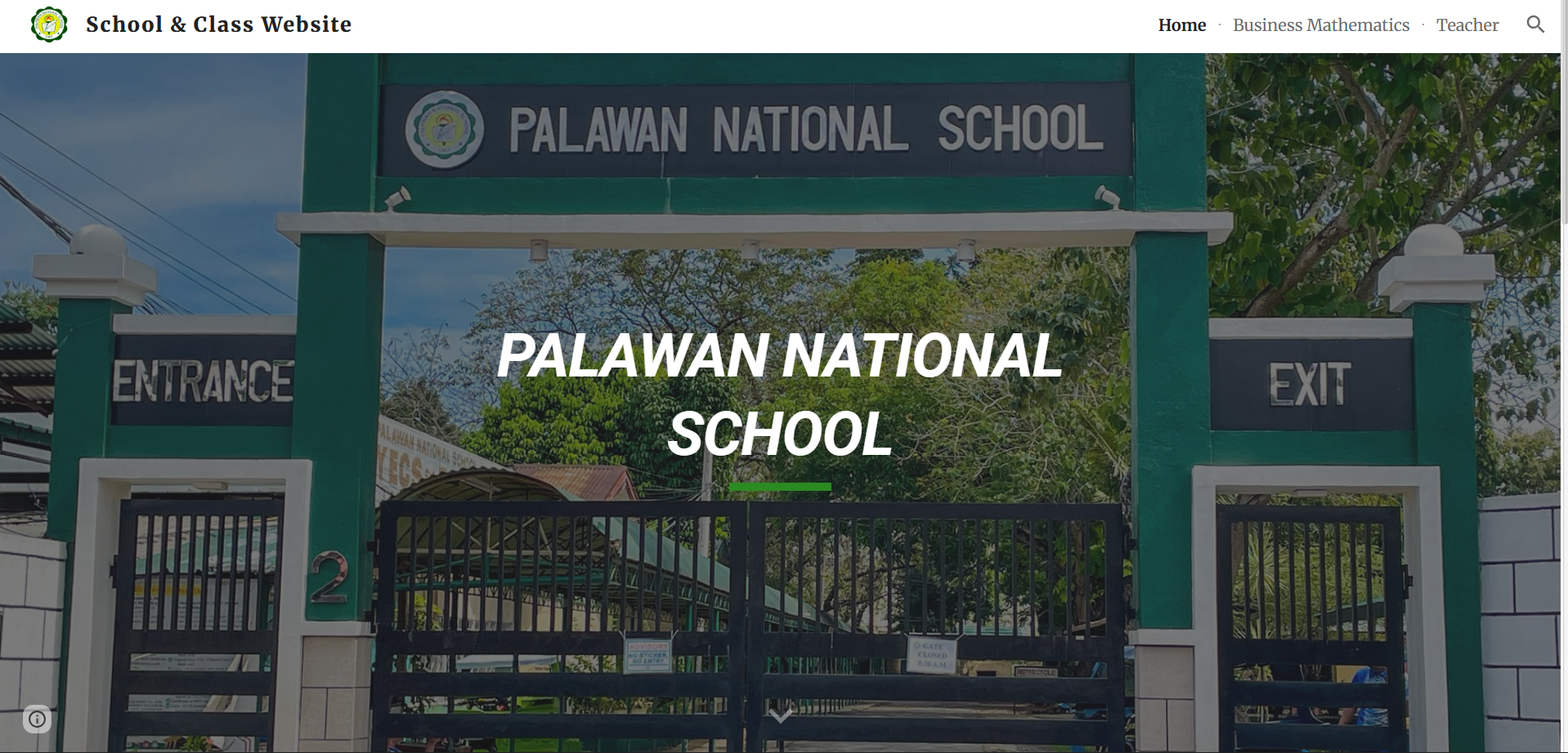 Class and School Website